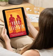 Reader with YOUR LIFEPATH on a tablet